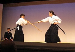 日本橋くらま会・組太刀演武の様子