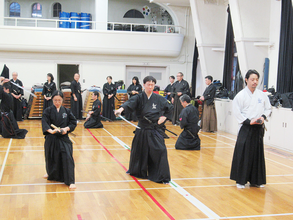 午後の部・稽古の様子