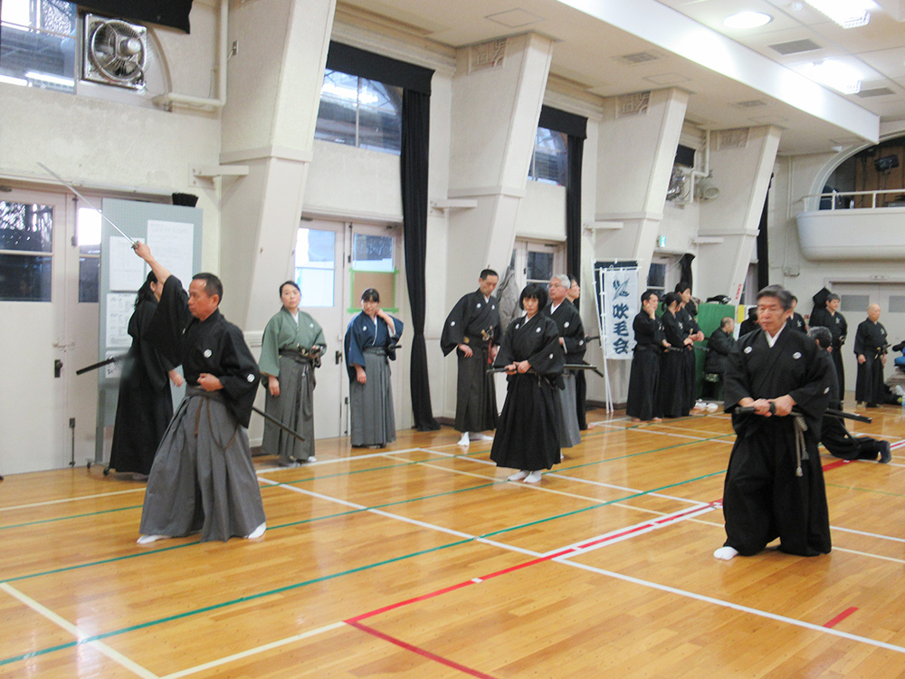 午後の部・稽古の様子