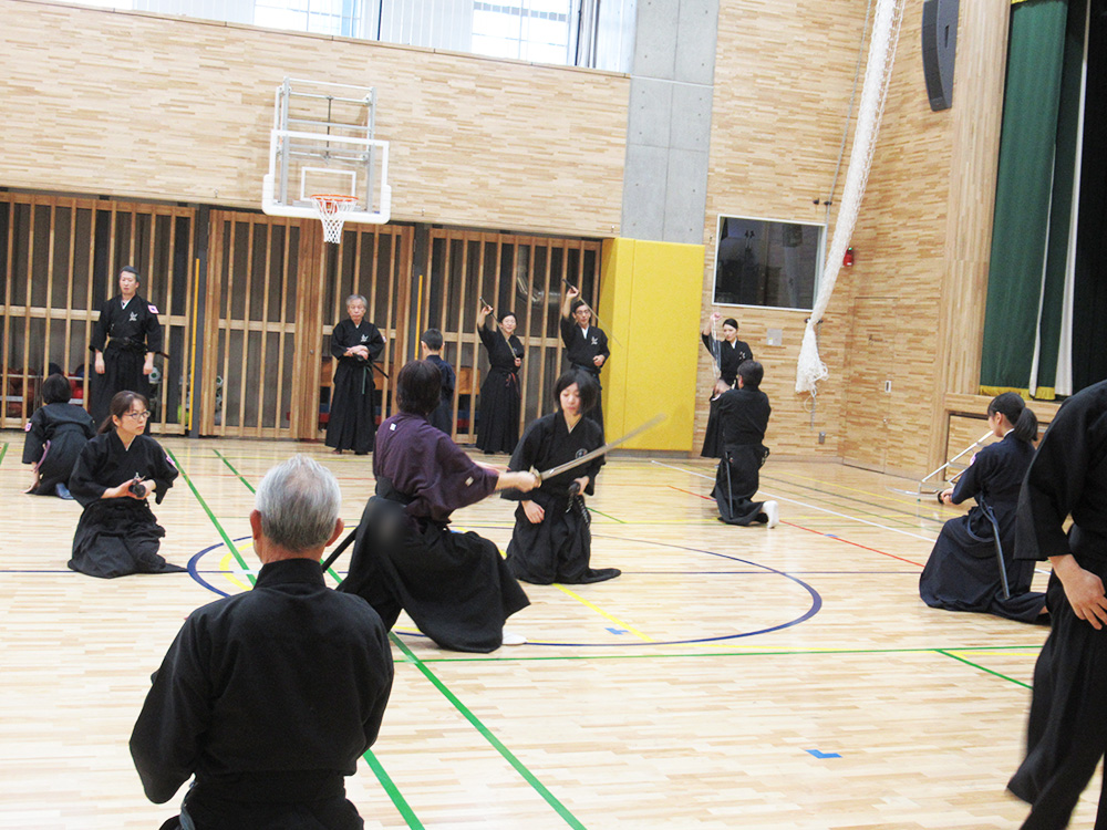 午前の部・稽古の様子