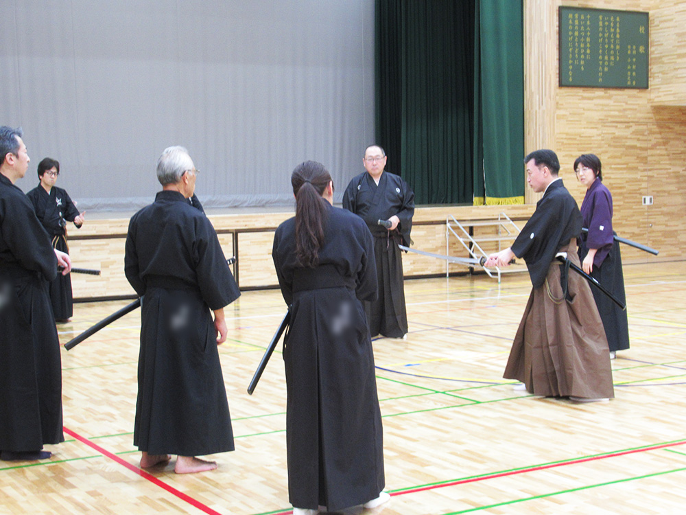 午前の部・稽古の様子