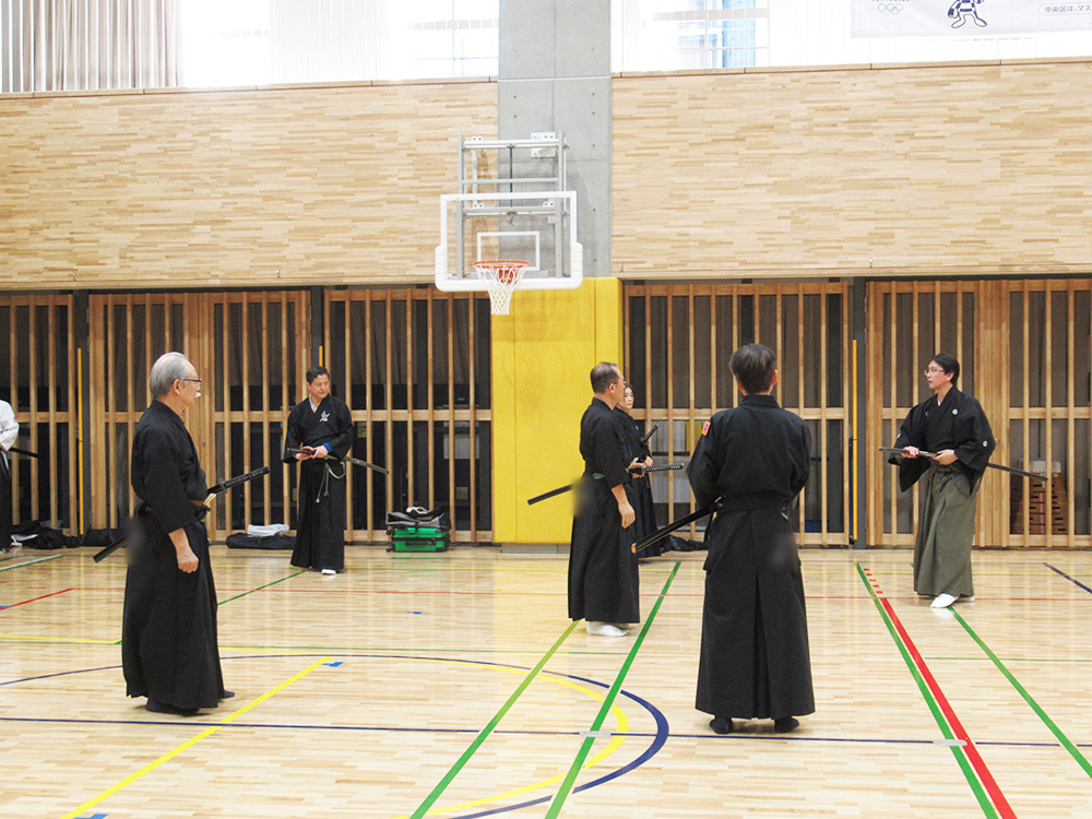 午後の部・稽古の様子